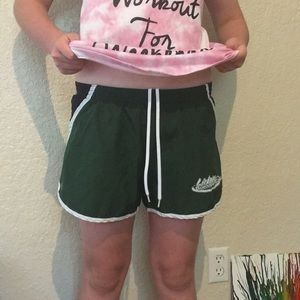 Pine 🌲 green athletic shorts!